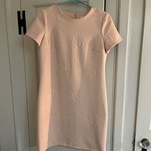 Calvin Klein pink rose dress